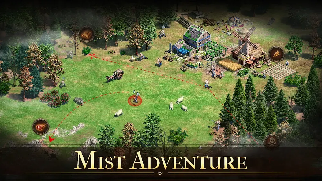Rising: War for Dominion [MOD: безлимитные ресурсы и усиленная армия] — Скачать бесплатно (APK) — скриншот 5