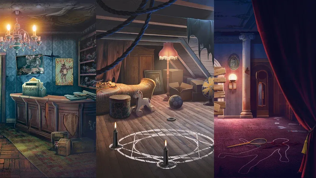 Scary Horror 2: Escape Games [MOD: безлимитные подсказки и открыты все уровни] (Бесплатно / APK) — скриншот 5