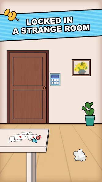 Escape Room: Mystery Word [MOD: безлимитные подсказки и открыты все уровни] (Бесплатно / APK) — скриншот 1
