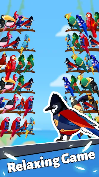 Bird Puzzle - Color Game [MOD: без рекламы и все уровни открыты] на Андроид — скриншот 5