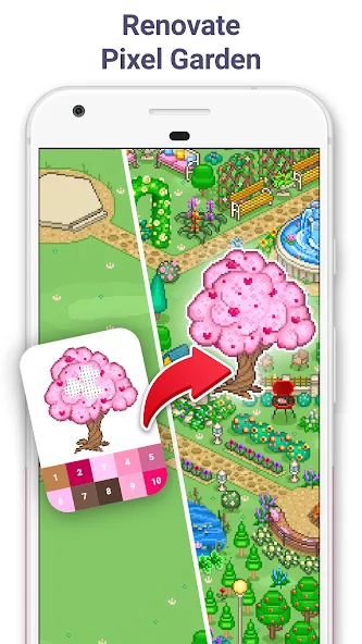 Pixel Art - Color by Number [MOD: разблокированы все пиксельные рисунки] — Скачать бесплатно (APK) — скриншот 4