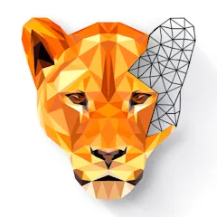 Скачать Polygon - Art Coloring Book [MOD: открыты все раскраски и подсказки]