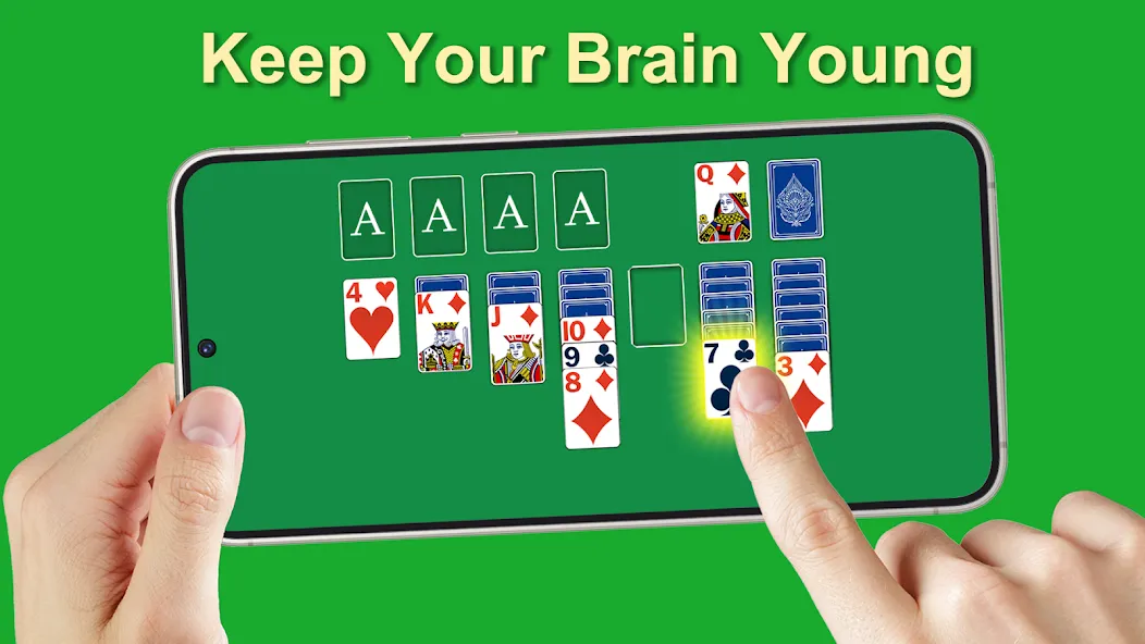 Скачать Solitaire - 2024 [MOD: неограниченные подсказки и отмены] на телефон — скриншот 1