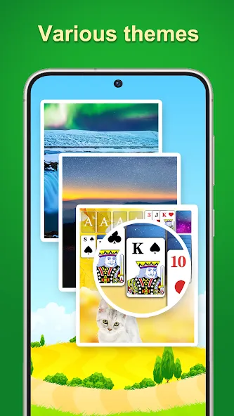 Скачать Solitaire - 2024 [MOD: неограниченные подсказки и отмены] на телефон — скриншот 3