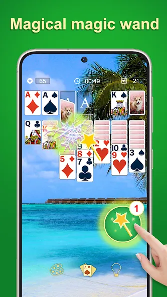 Скачать Solitaire - 2024 [MOD: неограниченные подсказки и отмены] на телефон — скриншот 4