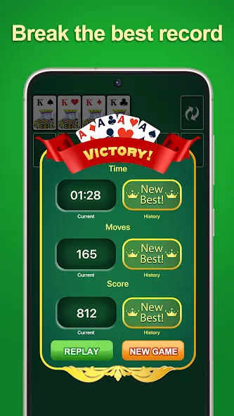 Скачать Solitaire - 2024 [MOD: неограниченные подсказки и отмены] на телефон — скриншот 5