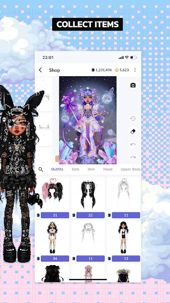 Everskies: Virtual Dress up [MOD: безлимитные деньги и одежда разблокирована] на Андроид — скриншот 5