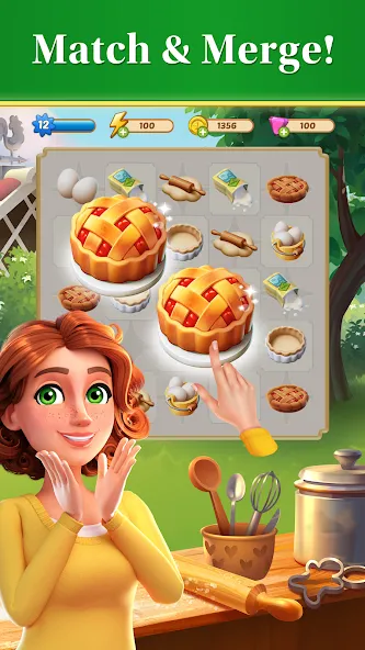 Merge Mansion [MOD: бесконечные монеты и энергия] (Бесплатно / APK) — скриншот 1