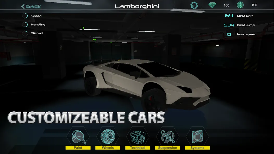 Взломанная Car Simulator 3 [MOD: много денег и все машины] на Андроид — скриншот 3