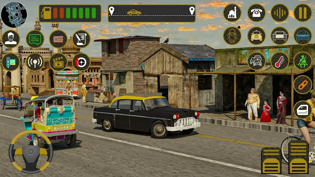 Indian Taxi Simulator car Game [MOD: безлимитные деньги и все машины открыты] — Скачать бесплатно (APK) — скриншот 2