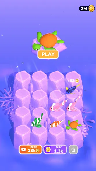 Evolution Merge - Eat and Grow [MOD: безлимитные деньги и все существа открыты] на Андроид — скриншот 5