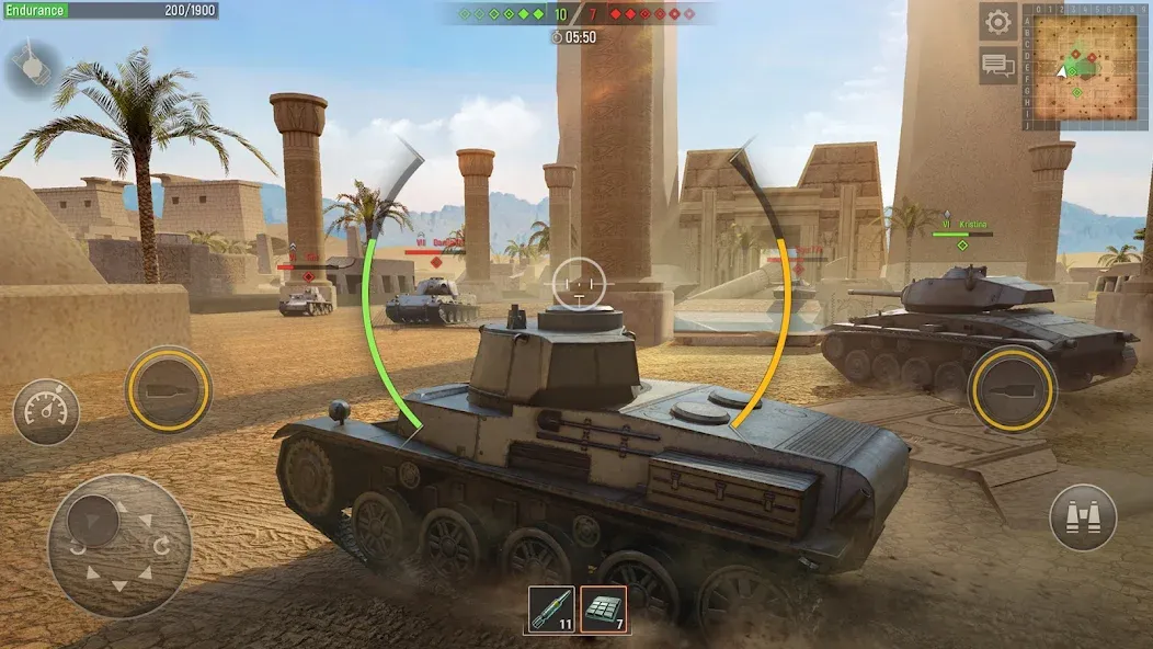 Battle Tanks: Tank Games WW2 [MOD: безлимитные деньги и все танки] — Скачать бесплатно (APK) — скриншот 3