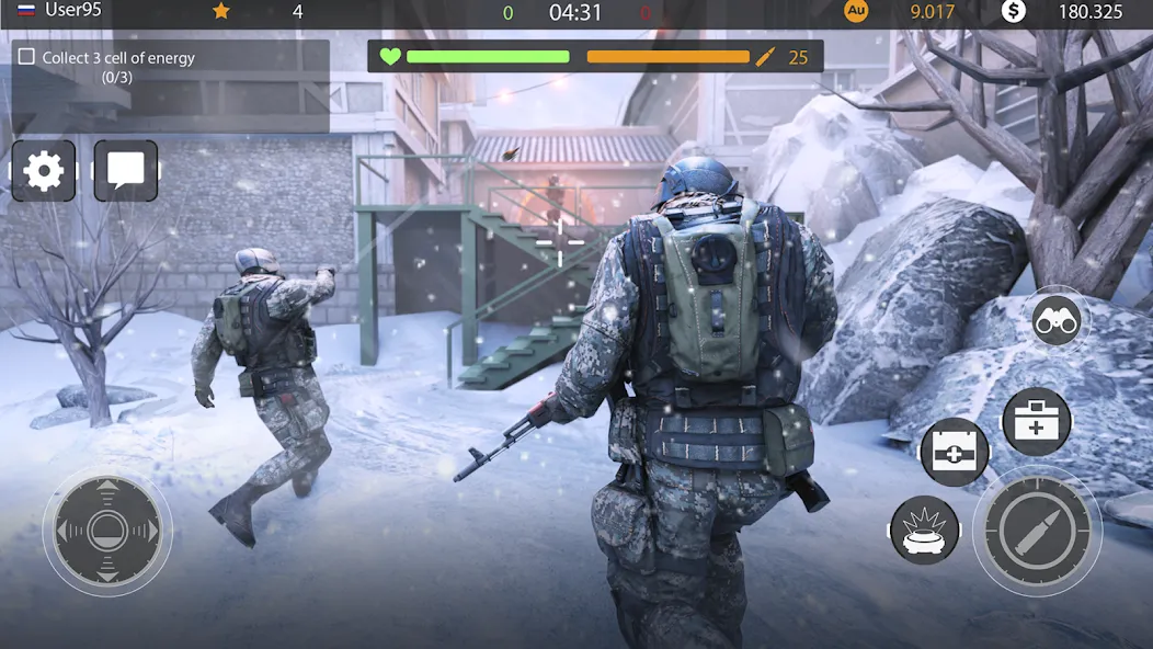 Code of War：Gun Shooting Games [MOD: безлимитные деньги и патроны] (Бесплатно / APK) — скриншот 2