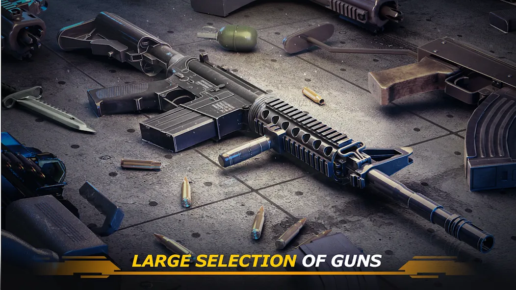 Code of War：Gun Shooting Games [MOD: безлимитные деньги и патроны] (Бесплатно / APK) — скриншот 3