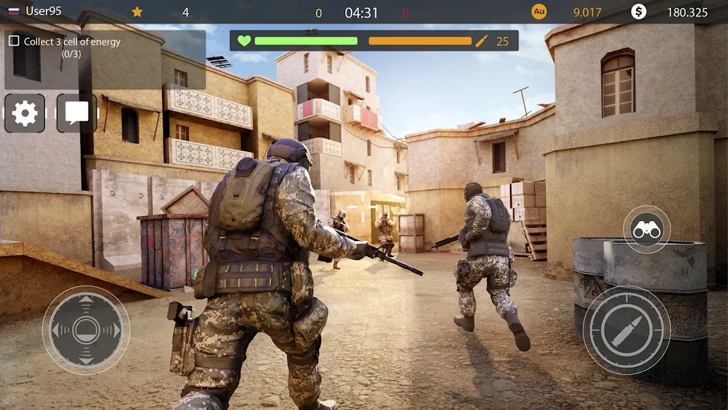 Code of War：Gun Shooting Games [MOD: безлимитные деньги и патроны] (Бесплатно / APK) — скриншот 4