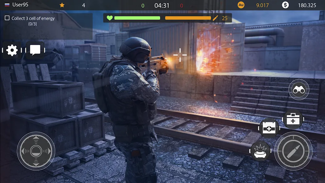 Code of War：Gun Shooting Games [MOD: безлимитные деньги и патроны] (Бесплатно / APK) — скриншот 5