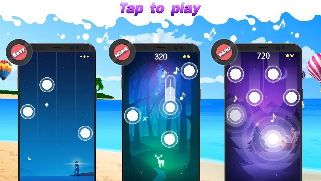 Dream Piano [MOD: много алмазов и все песни открыты] (Бесплатно / APK) — скриншот 4