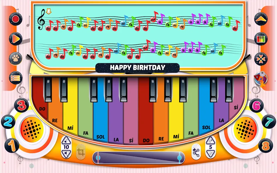 Meow Music - Sound Cat Piano [MOD: без рекламы и все ноты открыты] (Бесплатно / APK) — скриншот 2