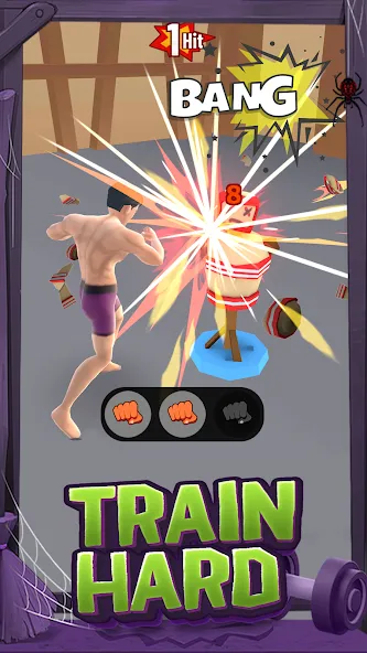 Скачать взлом Idle Gym Life: Strong Man [MOD: безлимитные деньги и сила] — скриншот 1