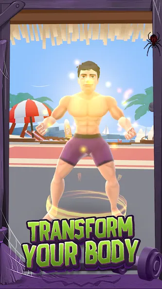 Скачать взлом Idle Gym Life: Strong Man [MOD: безлимитные деньги и сила] — скриншот 3