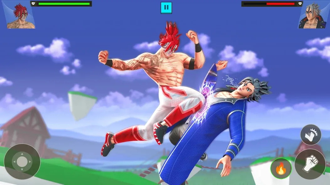 Anime Fighting Game [MOD: безлимитные монеты и разблокированы герои] — Скачать бесплатно (APK) — скриншот 1