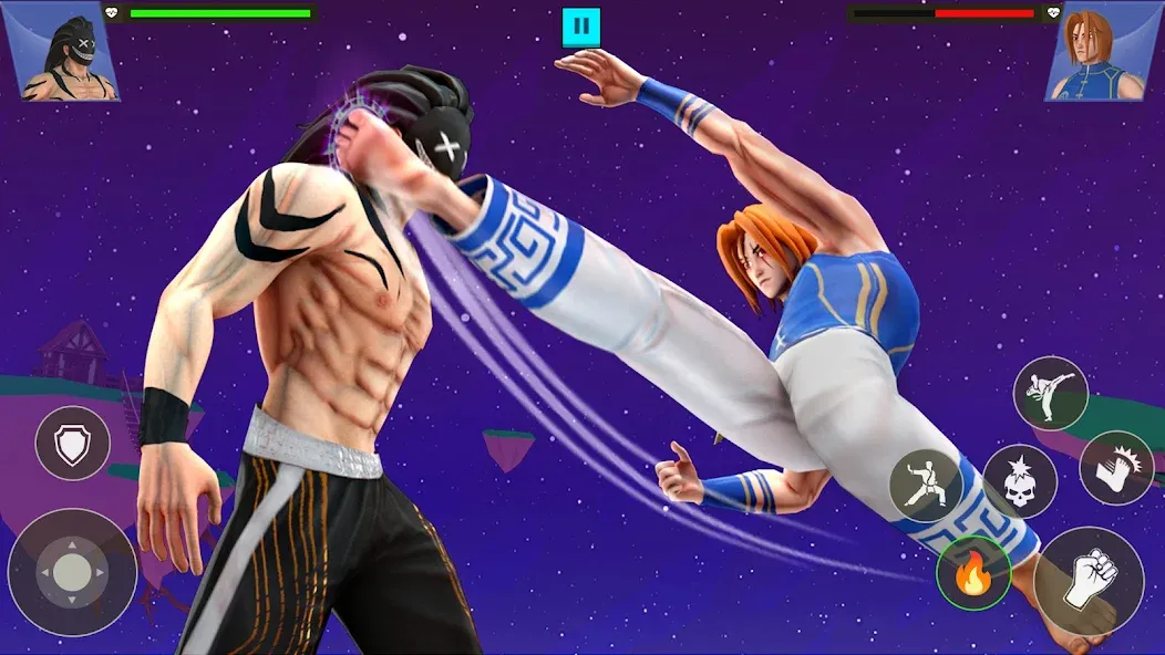 Anime Fighting Game [MOD: безлимитные монеты и разблокированы герои] — Скачать бесплатно (APK) — скриншот 2
