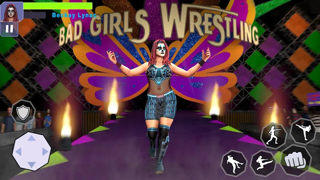 Bad Girls Wrestling Game [MOD: безлимитные деньги и все персонажи открыты] на Андроид — скриншот 5