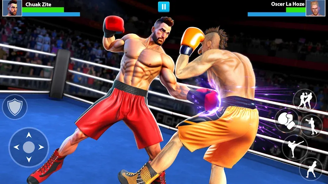 Скачать взлом Punch Boxing Game: Ninja Fight [MOD: безлимитные деньги и энергия] — скриншот 1