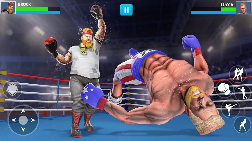 Скачать взлом Punch Boxing Game: Ninja Fight [MOD: безлимитные деньги и энергия] — скриншот 3