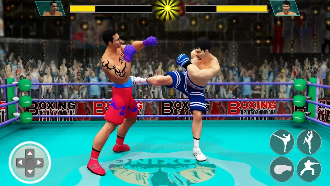 Скачать взлом Punch Boxing Game: Ninja Fight [MOD: безлимитные деньги и энергия] — скриншот 5