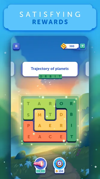 Скачать взлом Word Lanes: Relaxing Puzzles [MOD: без рекламы и подсказки доступны] — скриншот 3