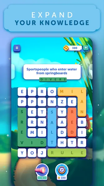 Скачать взлом Word Lanes: Relaxing Puzzles [MOD: без рекламы и подсказки доступны] — скриншот 5