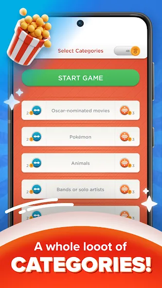 Скачать взлом Stop - Categories Word Game [MOD: без рекламы и бесконечные подсказки] — скриншот 5