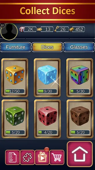 Farkle - Zonk Dice Game [MOD: безлимитные монеты и подсказки] на Андроид — скриншот 3