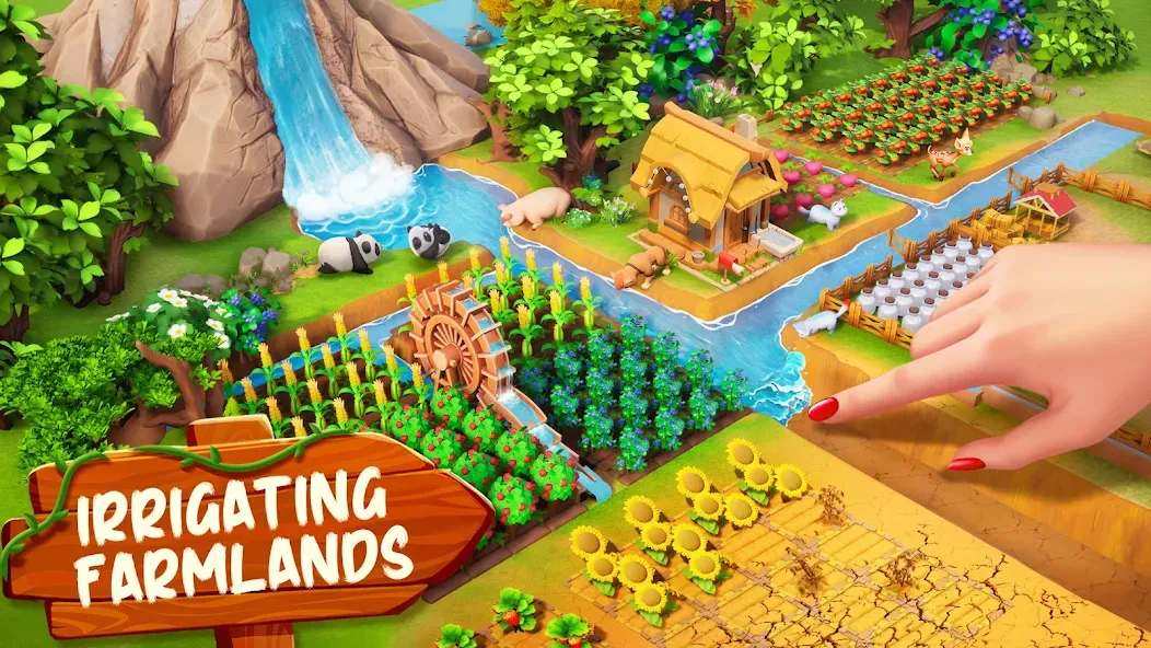 Family Farm Adventure [MOD: безлимитные деньги и ресурсы] на Андроид — скриншот 2