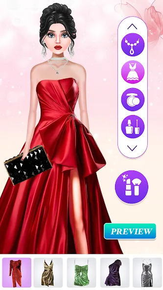 Fashion Show: Dress up Games [MOD: безлимитные деньги и все наряды] (Бесплатно / APK) — скриншот 2