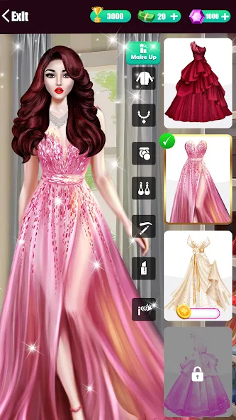 Super Stylist: Dress Up Games [MOD: безлимитные деньги и все наряды открыты] — Скачать бесплатно (APK) — скриншот 1