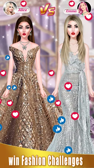 Скачать Super Stylist-Fashion Games [MOD: безлимитные деньги и все наряды] — скриншот 3