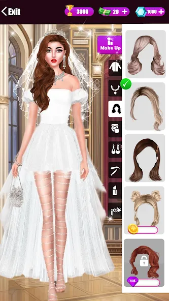 Скачать Super Stylist-Fashion Games [MOD: безлимитные деньги и все наряды] — скриншот 4