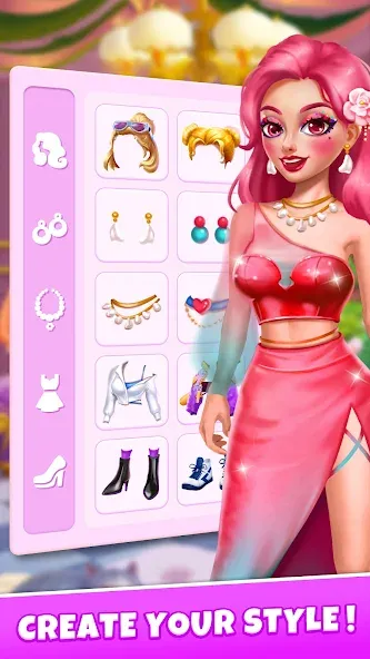 Fashion Nova: Merge & Stylist [MOD: безлимитные деньги и энергия] на Андроид — скриншот 2