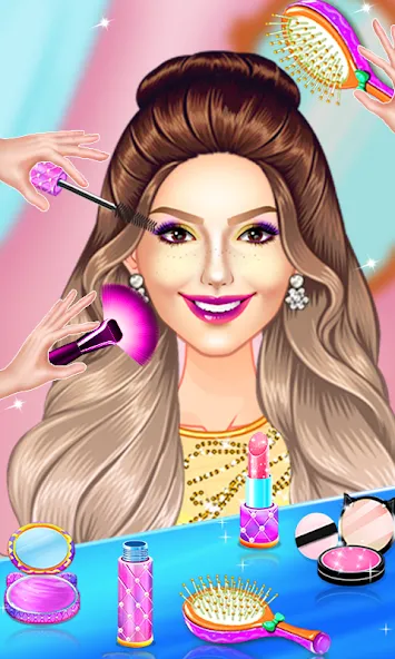 Makeup idol:Doll makeover 2024 [MOD: безлимитные деньги и все наряды] последняя версия — скриншот 2