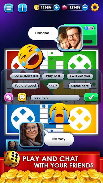 Скачать Ludo Online Multiplayer [MOD: много игроков и быстрые победы] на телефон — скриншот 3