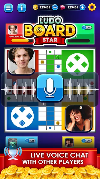 Скачать Ludo Online Multiplayer [MOD: много игроков и быстрые победы] на телефон — скриншот 4