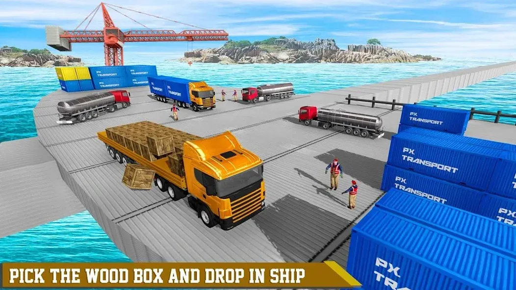 Cargo Transport Truck Driving [MOD: безлимитные деньги и топливо] (Бесплатно / APK) — скриншот 5