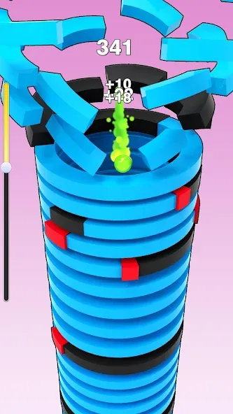 Twist Crush [MOD: безлимитные жизни и подсказки] на Андроид — скриншот 3