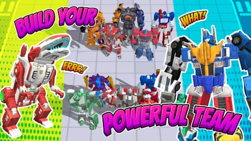 Скачать Superhero Robot Monster Battle [MOD: безлимитные деньги и мощные роботы] на телефон — скриншот 3