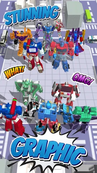 Скачать Superhero Robot Monster Battle [MOD: безлимитные деньги и мощные роботы] на телефон — скриншот 5