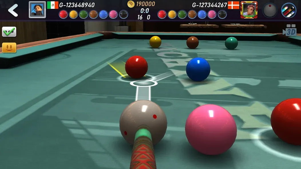 Скачать Real Pool 3D 2 [MOD: безлимитные деньги и все кии] — скриншот 2