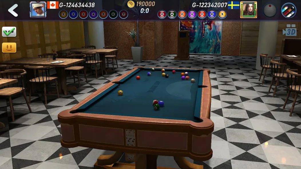 Скачать Real Pool 3D 2 [MOD: безлимитные деньги и все кии] — скриншот 3