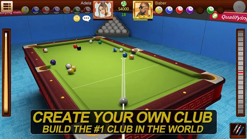 Real Pool 3D Online 8Ball Game [MOD: безлимитные монеты и разблокированные столы] (Бесплатно / APK) — скриншот 2